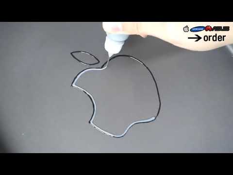 Smartphone Brand Logo Pancake Art - Apple, Samsung, Huawei, Asus