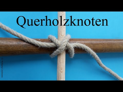 Querholzknoten oder Sprossenknoten (Transom Knot)