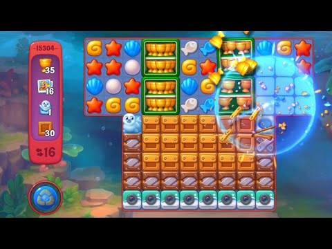 Fishdom 15304 Hard Level - NO 💣🧨💥