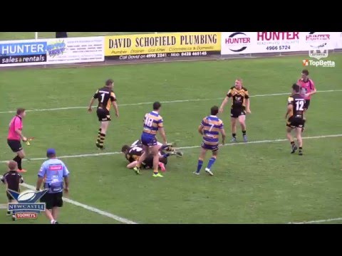 2016 Newcastle RL - Round 3 Highlights - Reserve Grade - Cessnock v Lakes