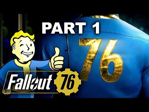 FALLOUT 76 Co-Op Gameplay  Part 1 - No Commentary (Xbox One X Enhanced)
