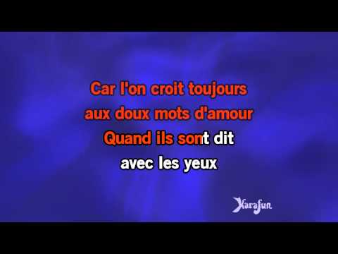 Karaoké Mon amant de St Jean - Patrick Bruel *