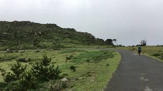 Der spanische Nordküstenweg oberhalb der Ria Ortigueira