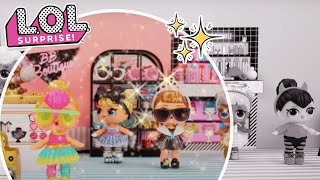 LOL Surprise! | Stop Motion Cartoon | Neon Q.T.’s Glam Glitter Makeover