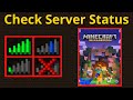 How To Check Minecraft Server Status In A Browser