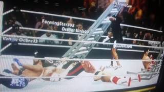 WWE 2k16 6man Ladder Ranked Match Online Xbox Live 360 Featuring BigTaurusCam Dra9onNinja00 Taurus.
