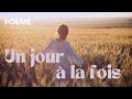 Un jour à la fois - poème chrétien