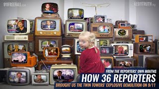 Video: 9/11: 36 Independent News Reporters claim, 'We heard Explosions' - AE911Truth