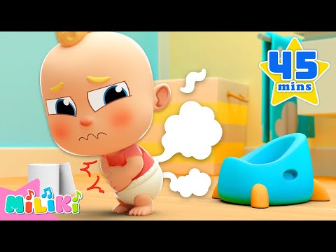Yes yes go POTTY, Baby Miliki! – Healthy Habits for kids| Miliki