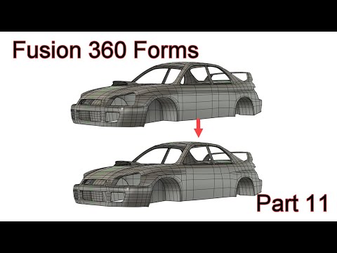 Fusion 360 Forms - Part 11 - Fixing EVEN MORE surface issues