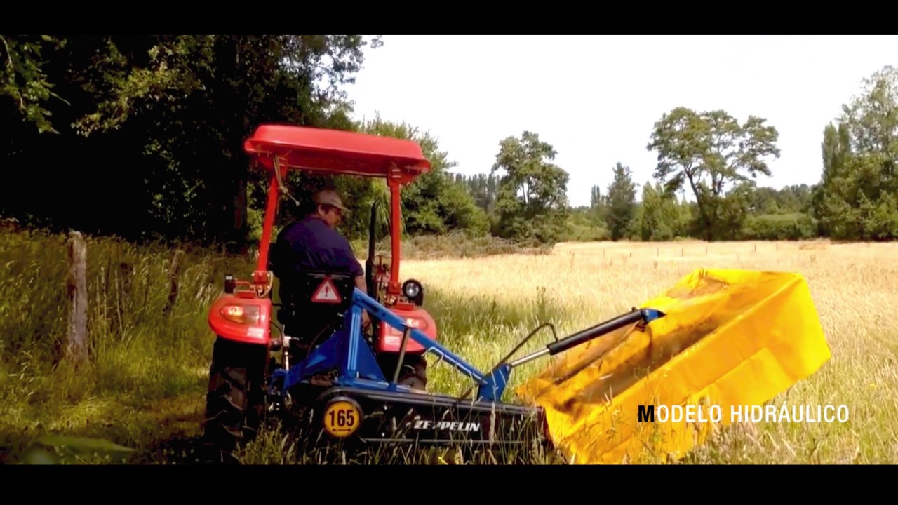 Trommelmäher Zeppelin Calanda Doppelscheibe