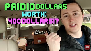 What did I buy for $10 that is worth $400!? Live Garage Sale Finds, Season 3, Episode 5