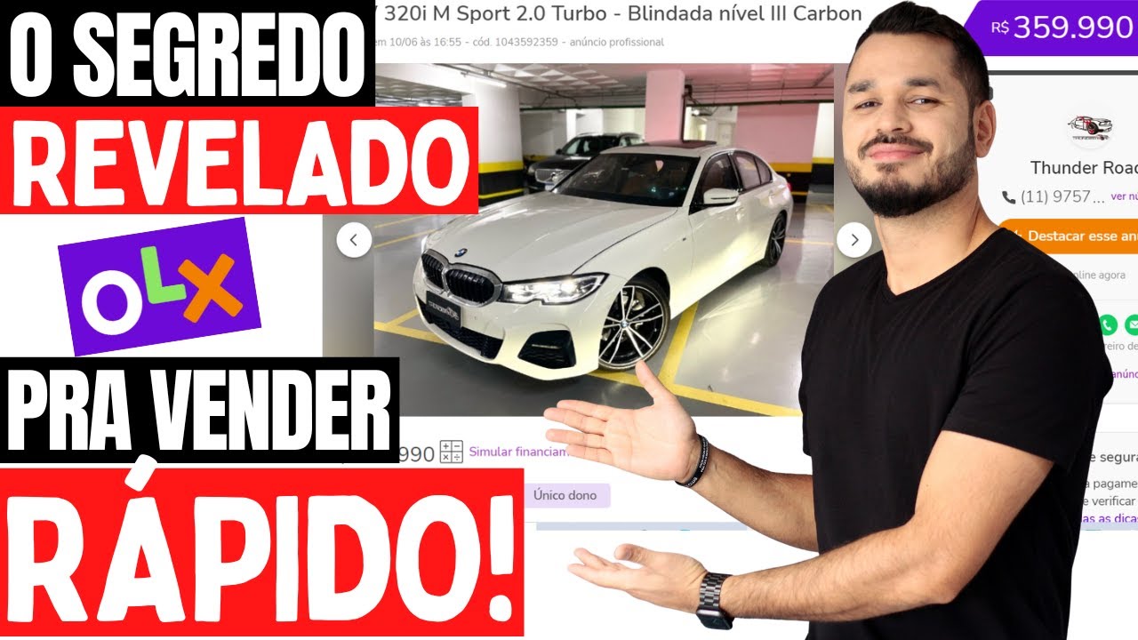 O SEGREDO DE COMO VENDER SEU CARRO RÁPIDO NA OLX REVELADO! VEJA ATÉ O FINAL!!!