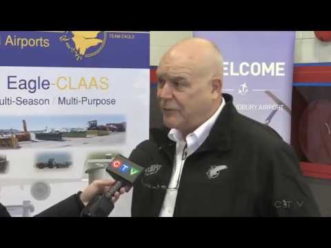 Keeping travellers at Sudbury Airport Moving