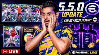 eFootball 5.5.0 IS BIG 🔥 SMART ASSIST FILTER?? 💀 NEW PACKS + DIV TIMBER + 4 AWARDS 🎁 eFootball LIVE