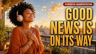 Good News Is On Its Way to Me ✨ Morning Affirmations for Blessings | Afrobeat