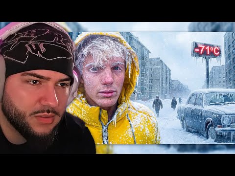 Highman reactioneaza la 100 Hours In The Coldest City On Earth! (-71°C) - Yakutsk, Siberia