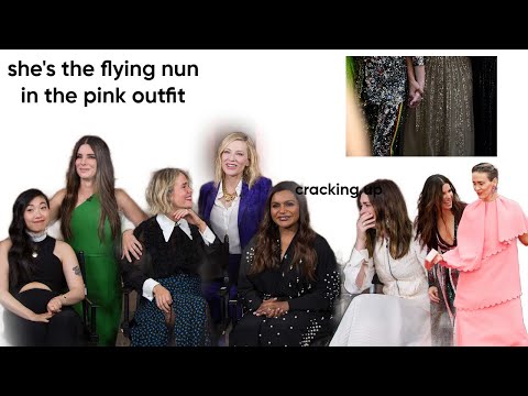 ocean's 8 cast is pure comedy