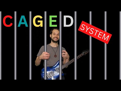 Spiele überall auf der Gitarre mit dem CAGED-System