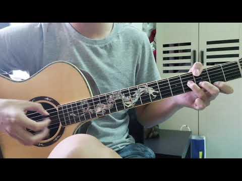 Dear Ocean (頌海) - Khalil Fong (方大同)ft. Diana Wang (王詩安)  (Fingerstyle 獨奏)