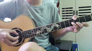 Dear Ocean (頌海) - Khalil Fong (方大同)ft. Diana Wang (王詩安)  (Fingerstyle 獨奏)
