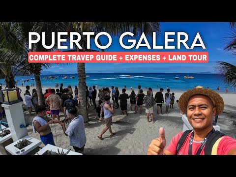 PUERTO GALERA 🇵🇭 | Complete Commute Guide + Expenses + Where to Stay + Land Tour [ENG SUB]