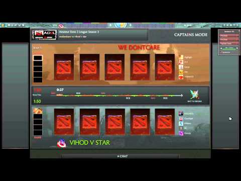 VicaraGaming DotA 2 English Stream - AD2L - WeDontCare vs Vihod V Star (Game 2)