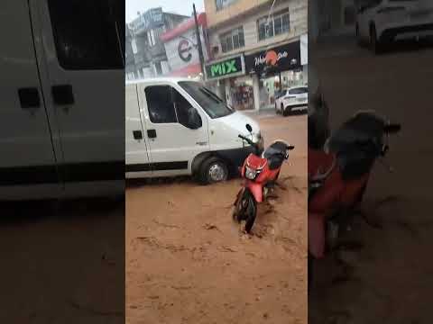 Forte chuva atinge Ituberá e aumenta risco de alagamentos e deslizamentos