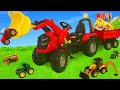 Tractor Ride On With A Front Loader