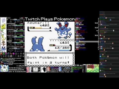 Twitch Plays Pokémon Prism - Hour 146 to 147