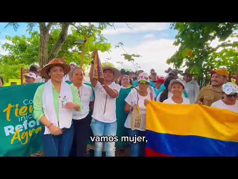 entrega de tierras Finca el Caiman Maní CAsanare