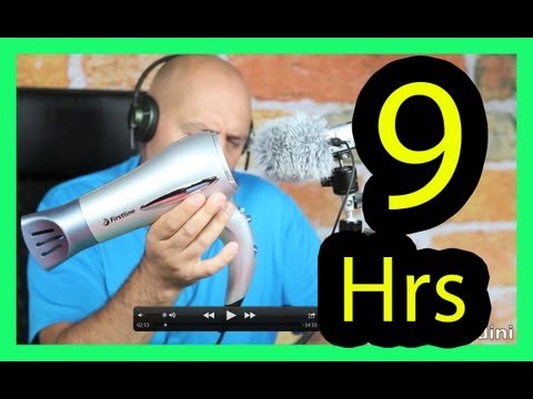 Hair dryer sound Tinnitus sound therapy Phon (NO MIDDLE ADS!)