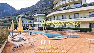 staycation at Hotel Royal Village with extraordinary views,  Limone sul Garda. #