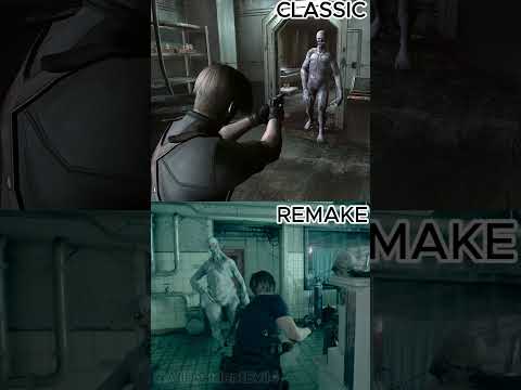 RESIDENT EVIL 4 |  regenerator   ,  CLASSIC vs REMAKE                     #residentevil4