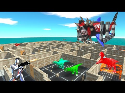 FPS AVATAR PARKOUR RELEASE MUTANT MEGALODON FROM MAZE - ARBS