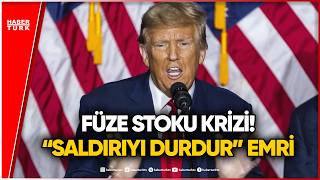 Donald Trump ABD Ordusuna İran Saldırılarını Durdurma Talimatı Verdi