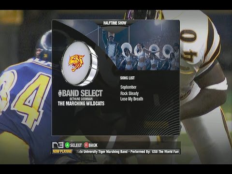 BCFX marching band game. - YouTube