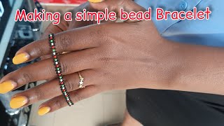 Begginer Simple and Easy Tutorial on Beading a Bra