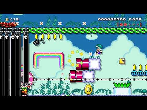 すべてを洗い流すもの - Sweep all away! by マガトロ - Super Mario Maker 2 - No Commentary 1by