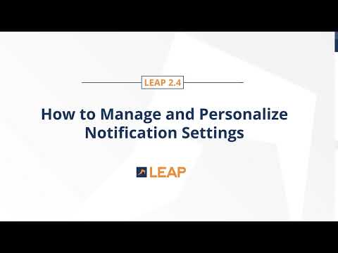 How to Manage and Personalize Notifications Settings