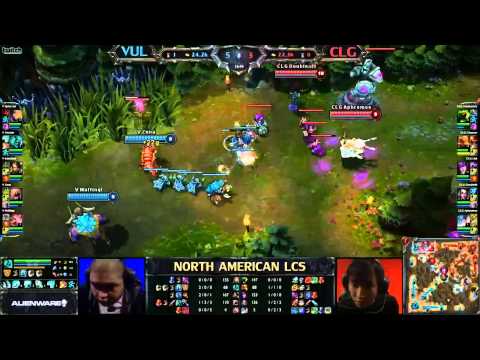 League of Legends LCS 2013 Vul vs CLG