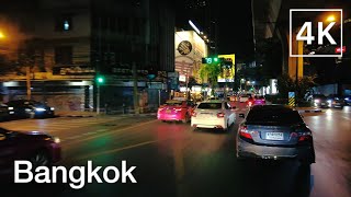 4K 🇹🇭 Bangkok | Driving Downtown - Sukhumvit Road | 22/FEB/2022 | Motorcycle Taxi Ride