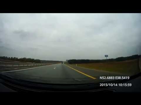 По России: Воронеж - Кашира / Voronezh - Kashira 14/10/2015 (timelapse 4x)