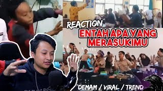 Download lagu REACTION ENTAH APA YANG MERASUKIMU | Salah Apa Aku Gagak Remix 2019 mp3