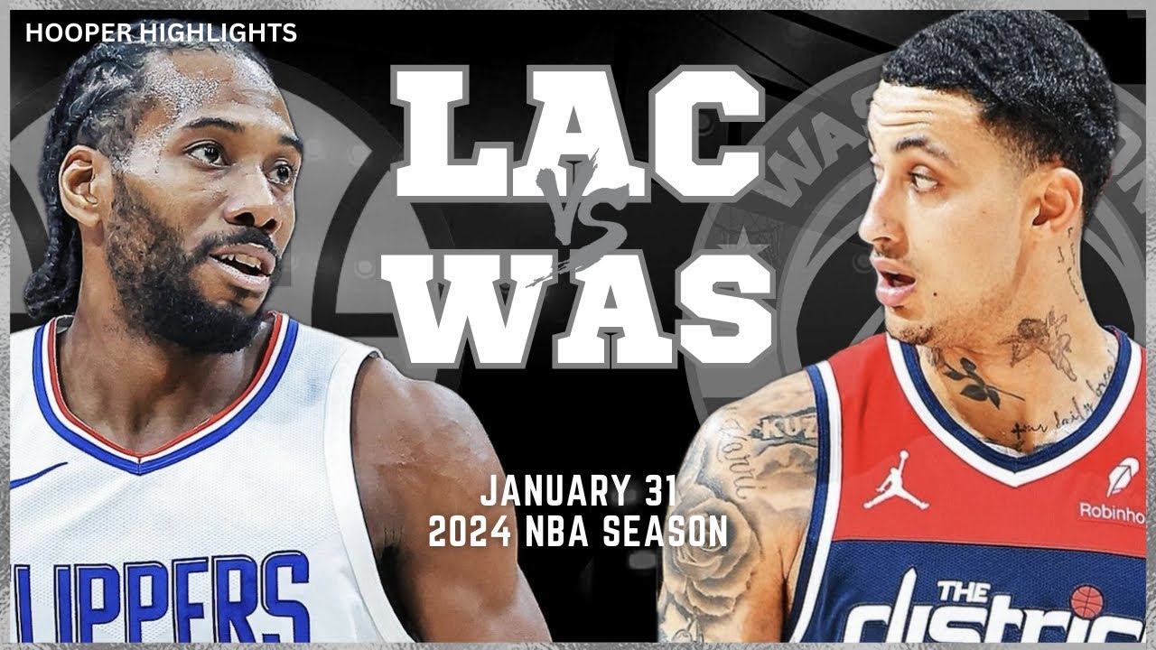 01.02.2024 | Washington Wizards 109-125 Los Angeles Clippers