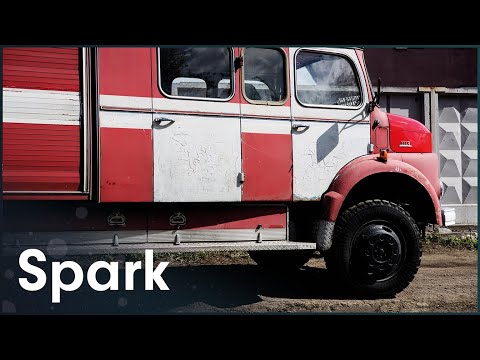 Turning A Fire Truck Into A Luxury Motorhome