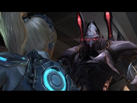 Starcraft 2 Nova Covert Ops cinematic - Alarak & Nova meeting aboard Griffin