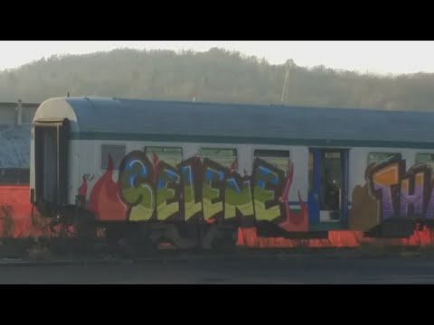 Tra le leggende a San Giuseppe di Cairo,alcune ( E444 + D543 ) + carrozze uic-x,Casaralta,Eanos 3/3