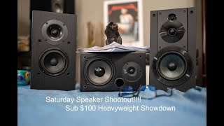 Saturday Speaker Shootout!  Pioneer SPBS22LR vs Polk T15 vs Sony SSCS5