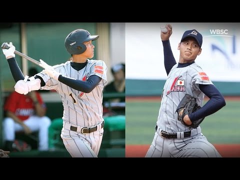 Shohei Otani: Starting pitcher (153 km/h 95 MPH), Bats 4th at U-18 Baseball World Cup 2012!!